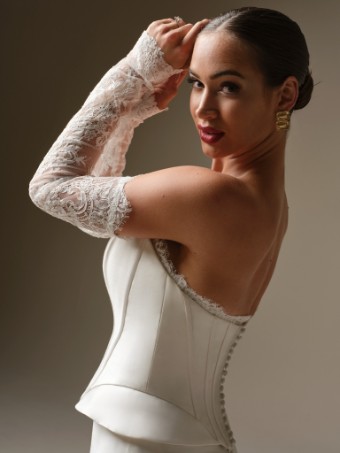 Sottero and Midgley Lassen Marie 26SS453A02 #7 All Ivory thumbnail