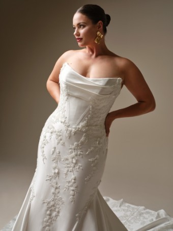 Sottero and Midgley Burke 26SS371A01 $18 All Ivory thumbnail