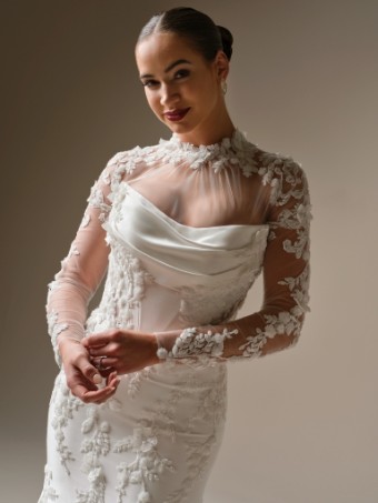 Sottero and Midgley Burke 26SS371A01 $11 All Ivory thumbnail