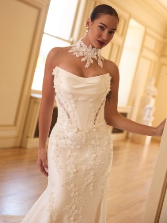 Sottero and Midgley Burke 26SS371A01 $1 All Ivory thumbnail