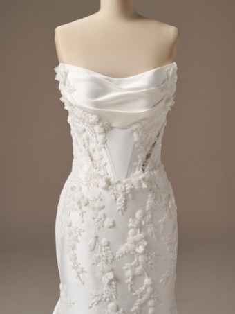 Sottero and Midgley Burke 26SS371A01 $21 All Ivory thumbnail