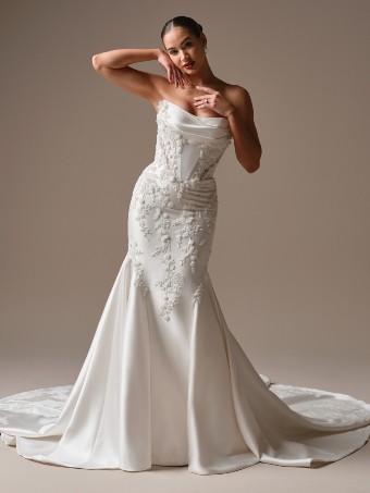 Sottero and Midgley Burke 26SS371A01 $8 All Ivory thumbnail