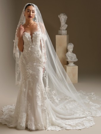 Sottero and Midgley Rashida 26SS395A01 $6 Ivory/Blush thumbnail