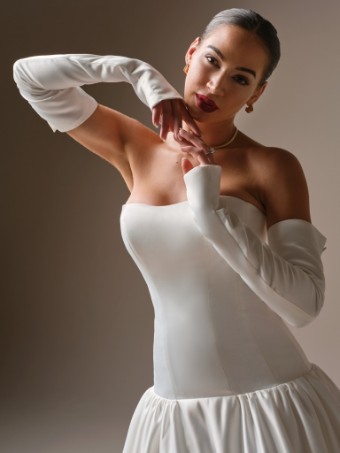 Sottero and Midgley Tokyo 26SS473A01 $1 Diamond White thumbnail