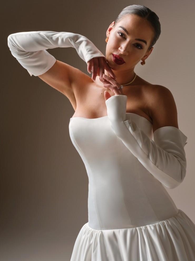 Sottero and Midgley Tokyo 26SS473A01 #1 Diamond White picture