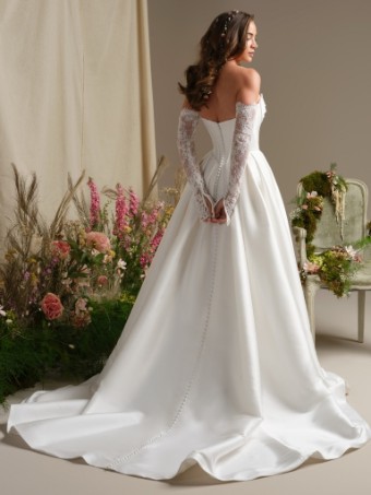 Rebecca Ingram Zorina 26RN417A01 $6 All Ivory thumbnail