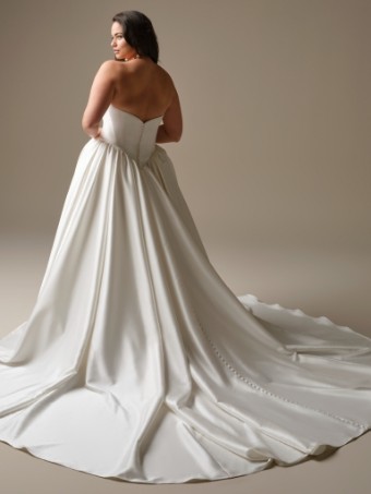 Maggie Sottero Hudson Long Sleeves - Maggie Sottero Hudson Long Sleeves - Maggie Sottero #9 All Ivory thumbnail