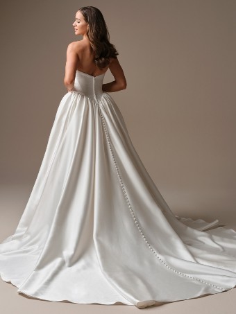 Maggie Sottero Hudson Long Sleeves - Maggie Sottero Hudson Long Sleeves - Maggie Sottero $2 All Ivory thumbnail