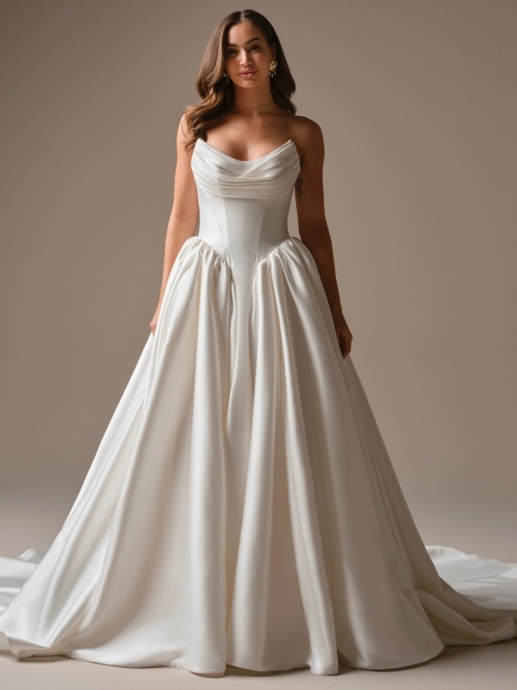 Maggie Sottero Hudson Long Sleeves - Maggie Sottero Hudson Long Sleeves - Maggie Sottero #1 All Ivory picture