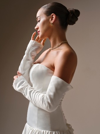 Sottero and Midgley Tokyo Long Sleeves - Sottero & Midgley Tokyo Long Sleeves - Sottero & Midgley $1 All Ivory thumbnail