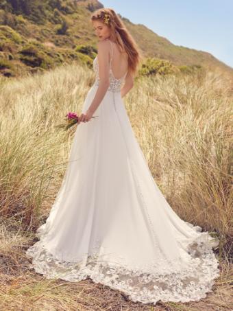 Rebecca Ingram Alexis #2 Ivory (gown with Natural Illusion) thumbnail