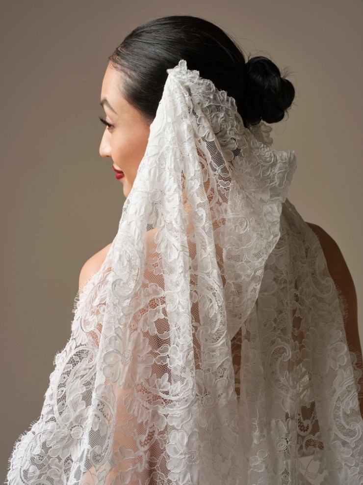 Sottero and Midgley Tamar Veil - Maggie Sottero Tamar Veil - Maggie Sottero #1 All Ivory picture