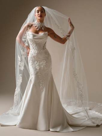 Sottero and Midgley Burke Veil - Sottero & Midgley Burke Veil - Sottero & Midgley #0 default All Ivory thumbnail