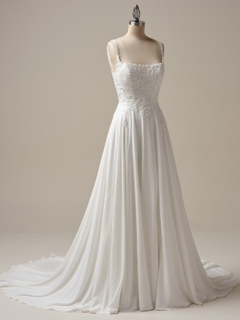 Rebecca Ingram Avery 25RK280A01 $3 All Ivory (gown with Ivory Illusion) thumbnail