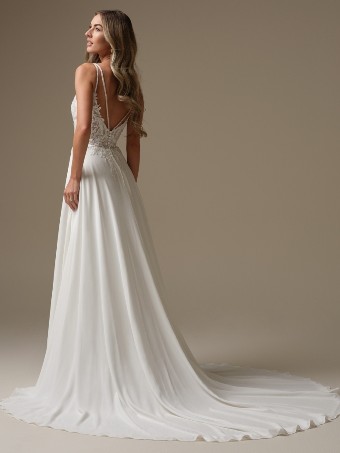 Rebecca Ingram Avery 25RK280A01 $5 All Ivory (gown with Ivory Illusion) thumbnail