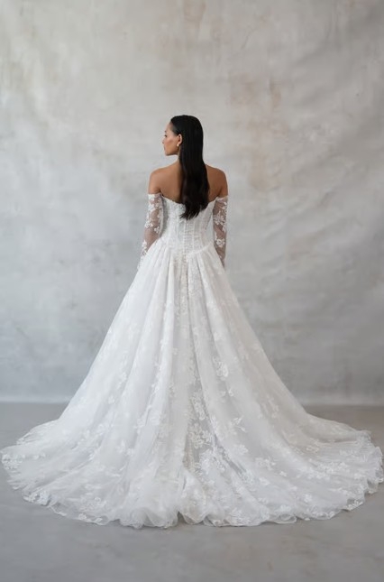 Jenny Yoo Phoebe 126614B #1 French Vanilla picture