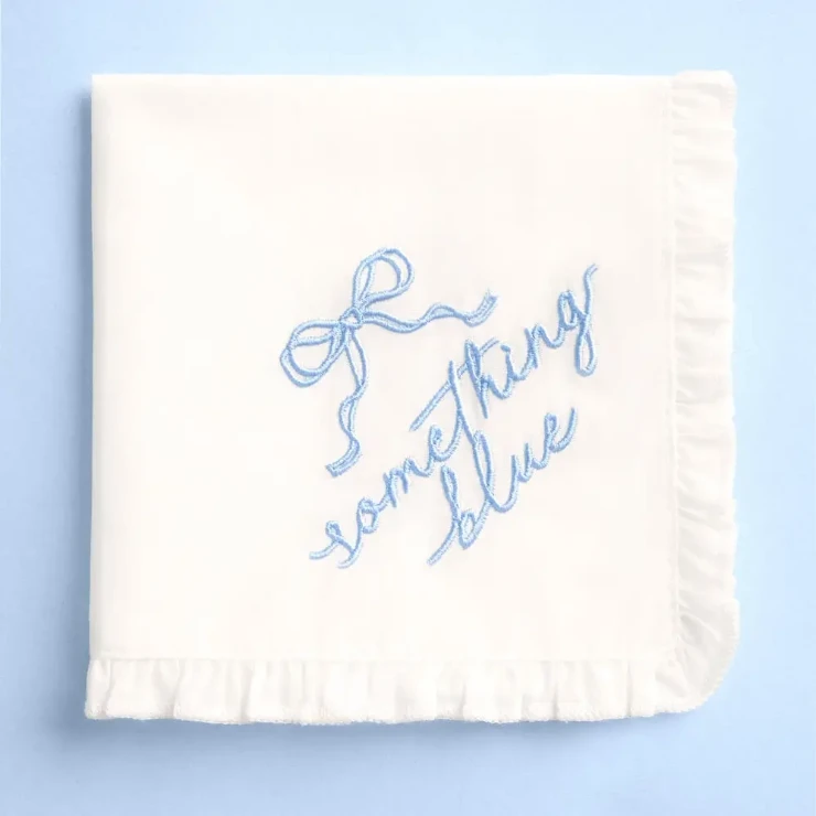 Faire Something Blue Hanky #1 Blue/White picture