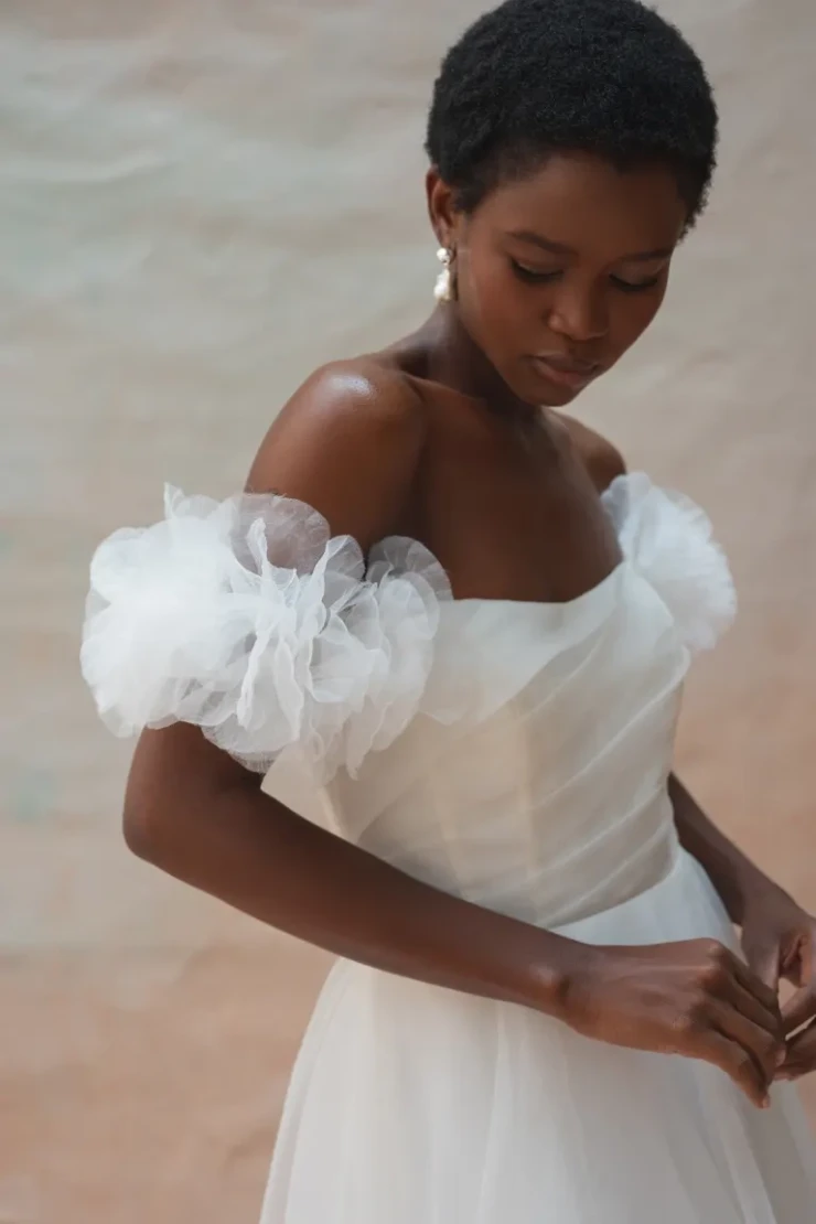 Jenny by Jenny Yoo Beatrice Shrug Image