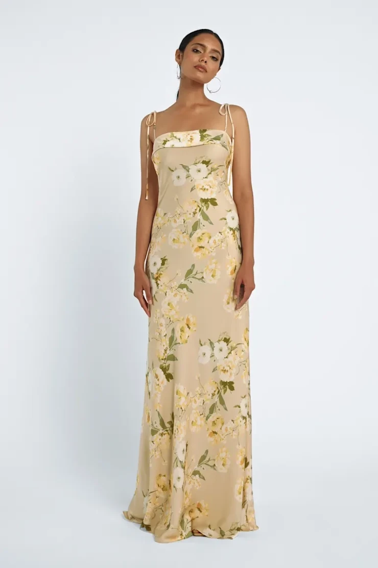 Jenny by Jenny Yoo 125107 #0 default Verona Floral Buttercup Multi picture