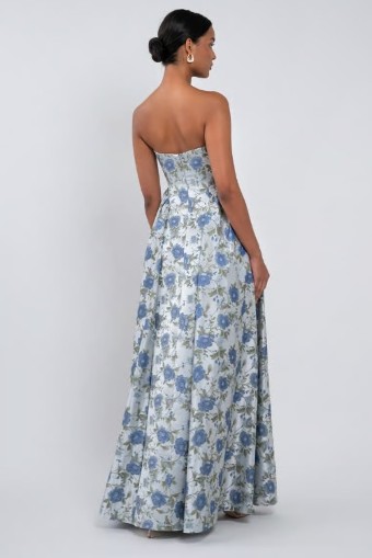 Jenny by Jenny Yoo 22525 $3 Whisper Blue Sweetbriar Jacquard thumbnail