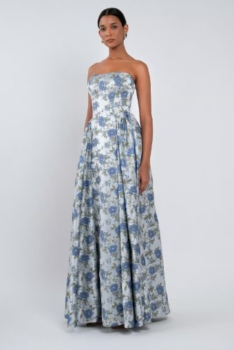 Jenny by Jenny Yoo 22525 $0 default Whisper Blue Sweetbriar Jacquard thumbnail