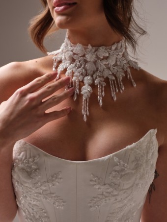 Sottero and Midgley Amadora Choker - Sottero & Midgley Amadora Choker - Sottero & Midgley $0 default Ivory thumbnail