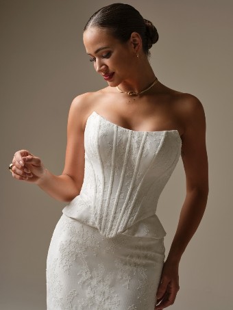 Sottero and Midgley Lassen 26SS453B01 $5 All Ivory thumbnail
