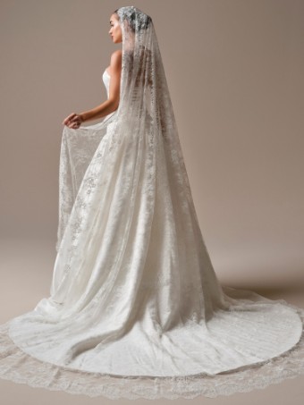 Sottero and Midgley Lassen Veil - Sottero & Midgley Lassen Veil - Sottero & Midgley $1 All Ivory thumbnail