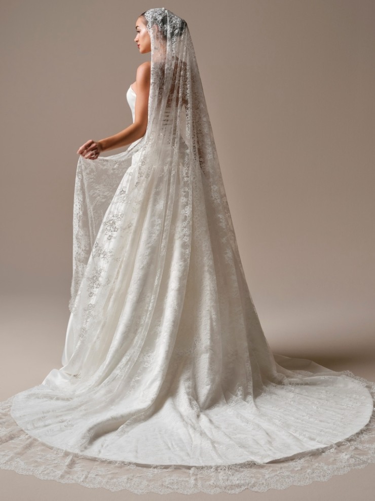 Sottero and Midgley Lassen Veil - Sottero & Midgley Lassen Veil - Sottero & Midgley #1 All Ivory picture