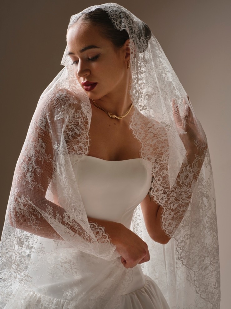 Sottero and Midgley Lassen Veil - Sottero & Midgley Lassen Veil - Sottero & Midgley #3 default All Ivory picture
