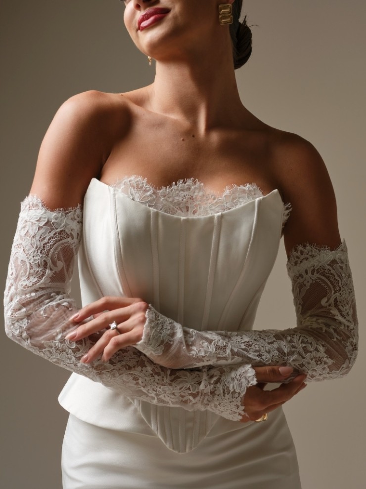 Sottero and Midgley Lassen Marie Detachable Sleeves - Sottero & Midgley Lassen Marie Detachable Sleeves - Sottero & Midgley #0 default Ivory picture