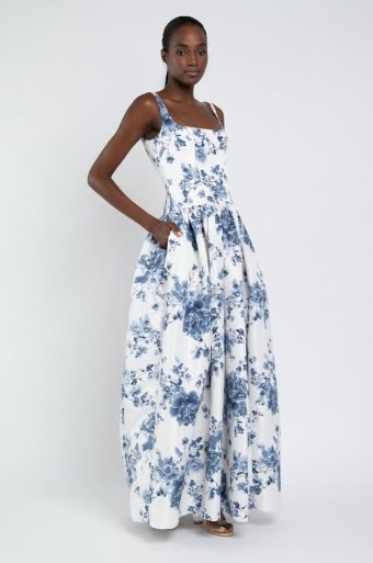 Jenny by Jenny Yoo 126210 $1 peony garden blue multi thumbnail