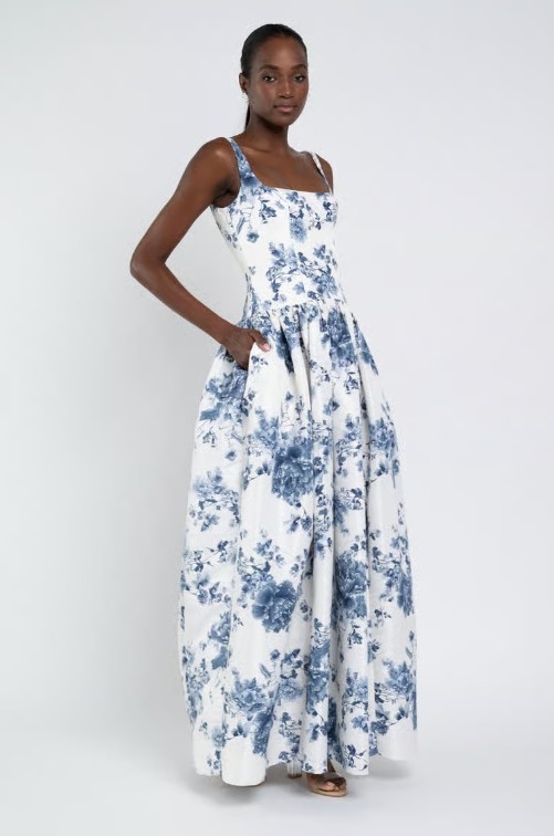 Jenny by Jenny Yoo 126210 #1 peony garden blue multi picture