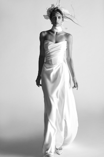 Watters Fleurette with Scarf 61315B $8 default Ivory thumbnail