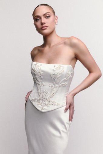 Watters Christel with Scarf 61214B $3 Ivory thumbnail