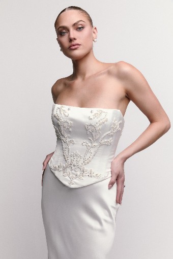 Watters Christel with Scarf 61214B $3 Ivory thumbnail