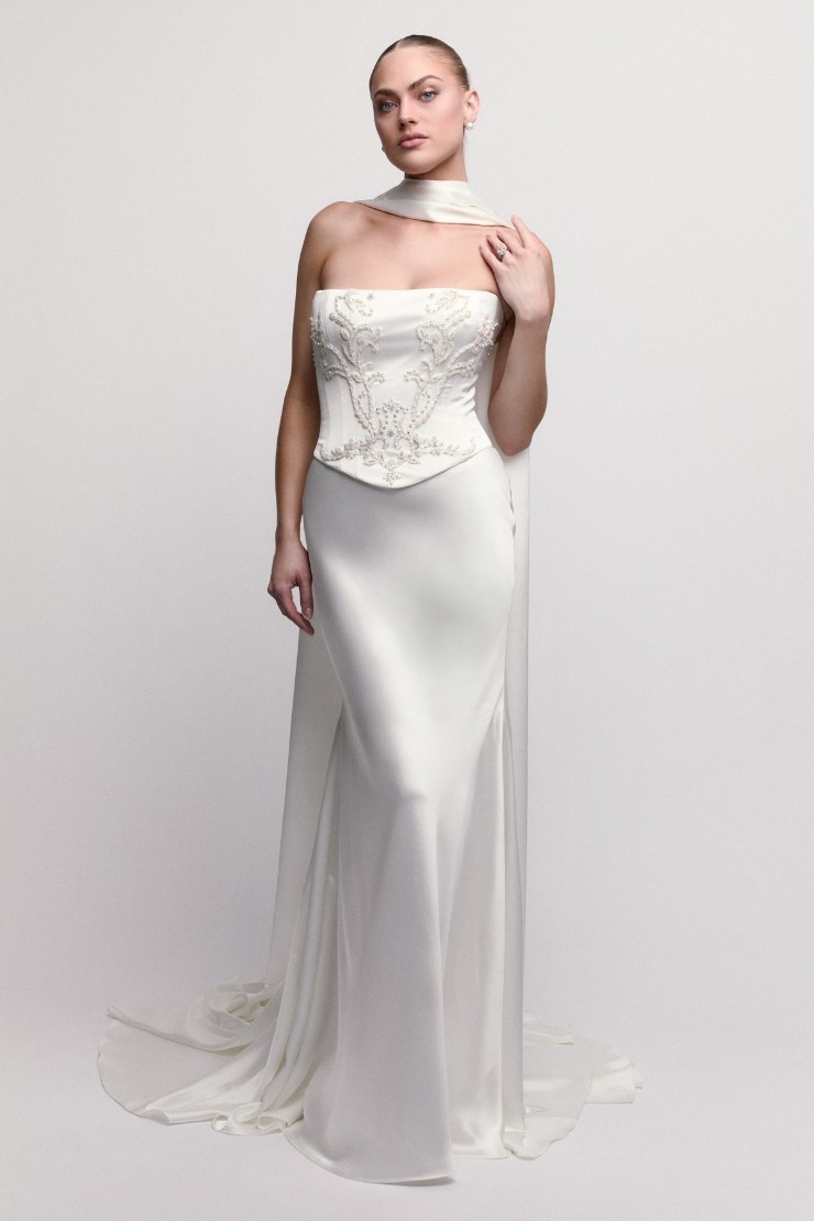 Watters Christel with Scarf 61214B #0 default Ivory picture