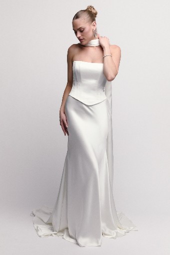 Watters Famke with Scarf 61317B $0 default Ivory thumbnail