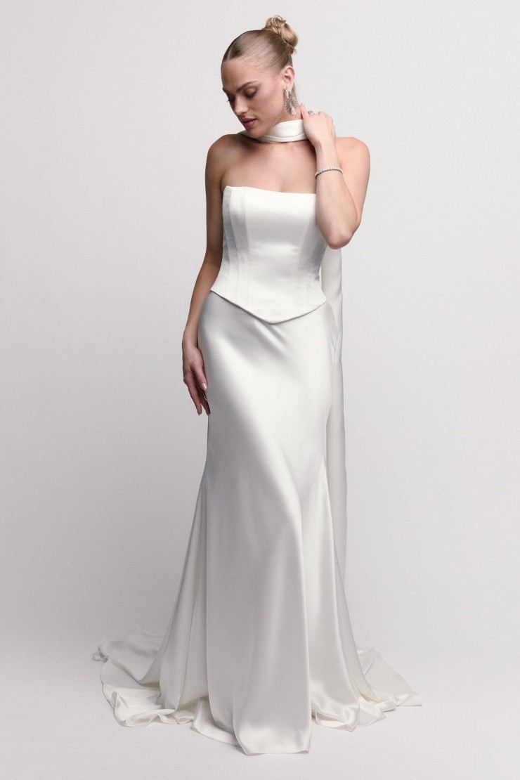 Watters Famke with Scarf 61317B #0 default Ivory picture