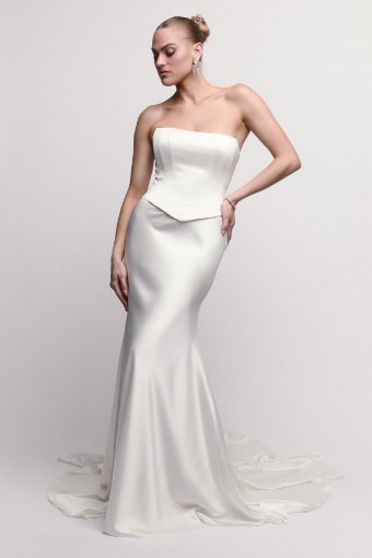 Watters Famke with Scarf 61317B $3 Ivory thumbnail