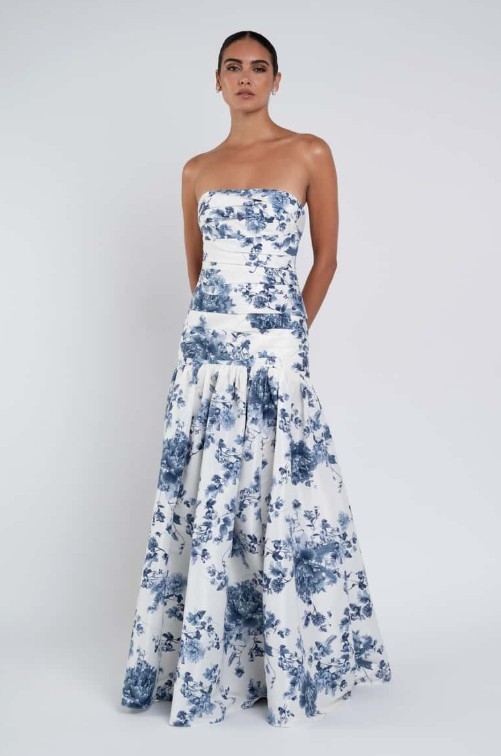 Jenny by Jenny Yoo 126211 #0 default peony garden blue multi picture