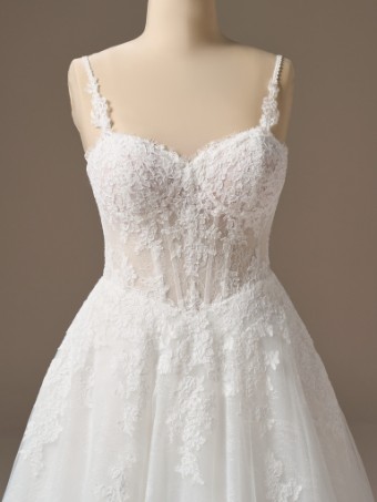 Rebecca Ingram Esmerelda 26RK478B01 $12 Ivory over Blush (gown with Ivory Illusion) thumbnail