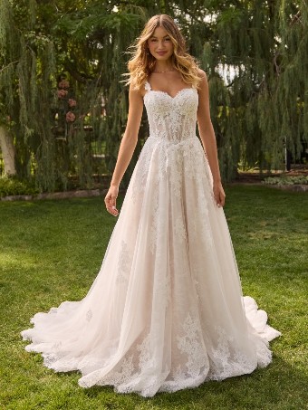 Rebecca Ingram Esmerelda 26RK478B01 $0 default Ivory over Blush (gown with Ivory Illusion) thumbnail