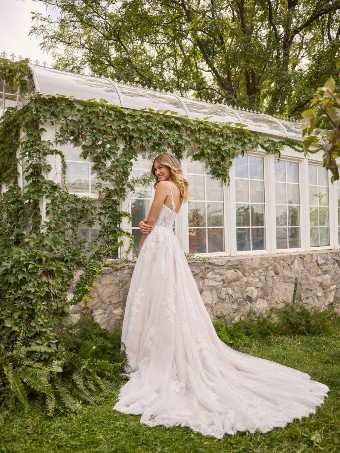 Rebecca Ingram Esmerelda 26RK478B01 $5 Ivory over Blush (gown with Ivory Illusion) thumbnail