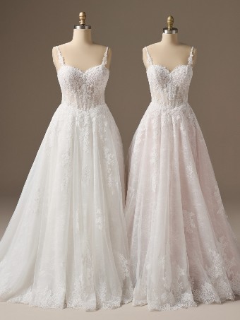 Rebecca Ingram Esmerelda 26RK478B01 $15 Ivory over Blush (gown with Ivory Illusion) thumbnail