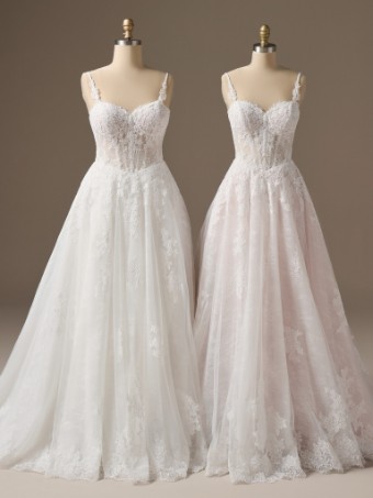 Rebecca Ingram Esmerelda 26RK478B01 $15 Ivory over Blush (gown with Ivory Illusion) thumbnail