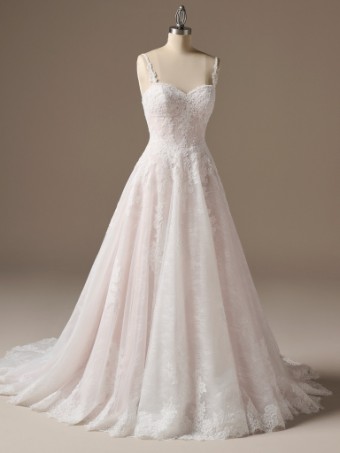 Rebecca Ingram Esmerelda 26RK478B01 $14 Ivory over Blush (gown with Ivory Illusion) thumbnail