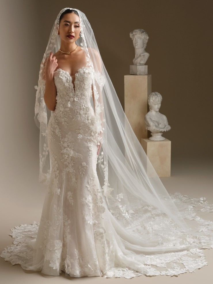 Sottero and Midgley Rashida Veil - Sottero &amp; Midgley - YYVL0+26SZ395000 Image