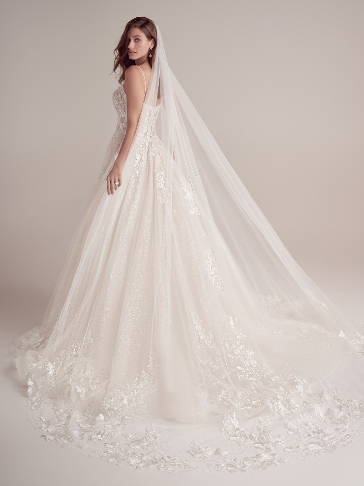 Maggie Sottero Casey 22MC926A01 #1 Ivory (gown with Natural Illusion) picture