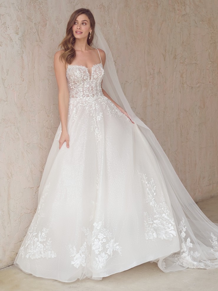 Maggie Sottero Casey 22MC926A01 #0 default Ivory (gown with Natural Illusion) picture